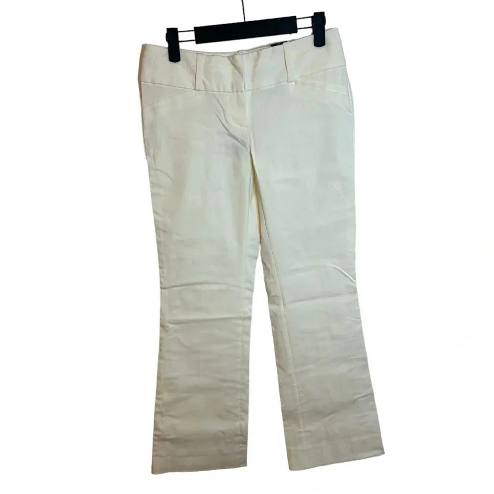 NWT THE LIMITED EXACT STRETCH CLASSIC FLARE TROUSERS